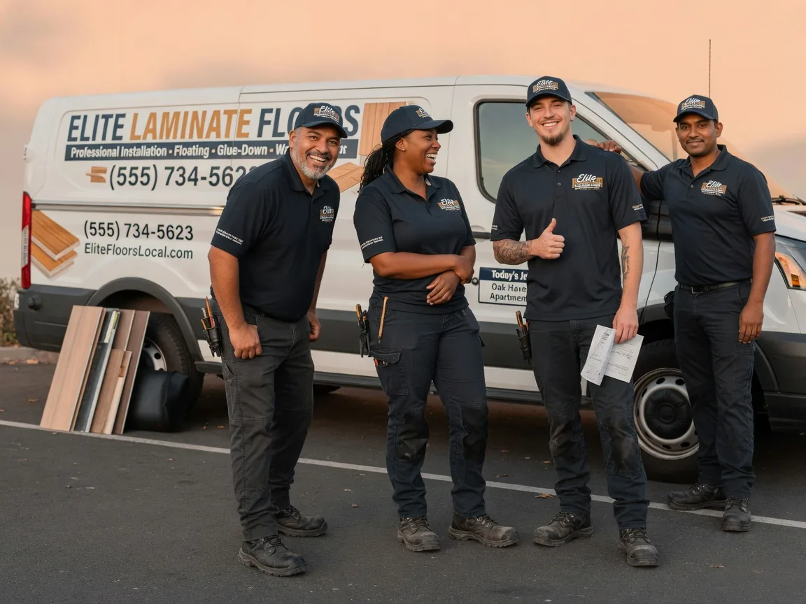 Laminate flooring installation company in La Rose, IL